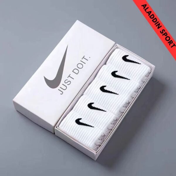 PACK DE 5 CHAUSSETTES NIKE  COLORIS BLANC